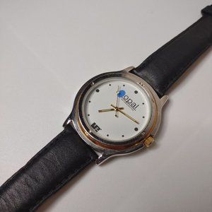 Very Cool Opal Orthodontics Watch With Leather Band